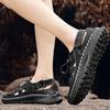 Large size sandals summer new outdoor breathable lightweight foot shoes men's travel mountaineering wading cave shoes
