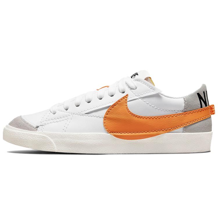 Nové Nike Blazer Low 77 Jumbo Bílé Alpha Oranžové Plachetnicové DN2158-100
