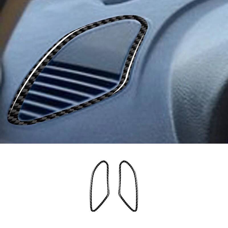 

Carbon fiber Sticker Central Console Panel Dashboard Air Vent Outlet door handle Cover For Alfa Romeo 159 Brera Spider Accessory 8