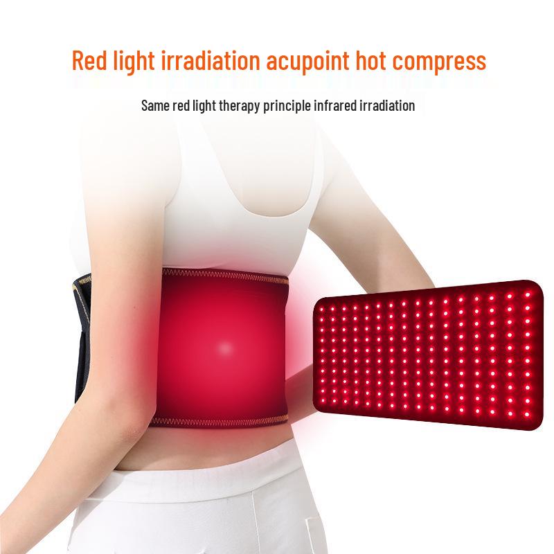 Infrared Red Light Therapy & Heating Waist Belt for Lumbar Support