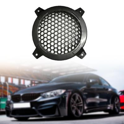 Auto Luidspreker Grill Rooster Eenvoudige Installatie Gaas Zwart Decoratief Woofer