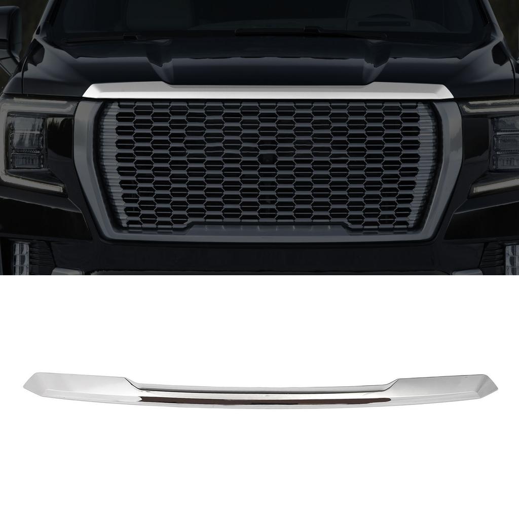 Front Hood Grill Cover Molding Trim 84371054 Upper Grille Hood Surround Trim Molding Strip for XL 2021 to 2024