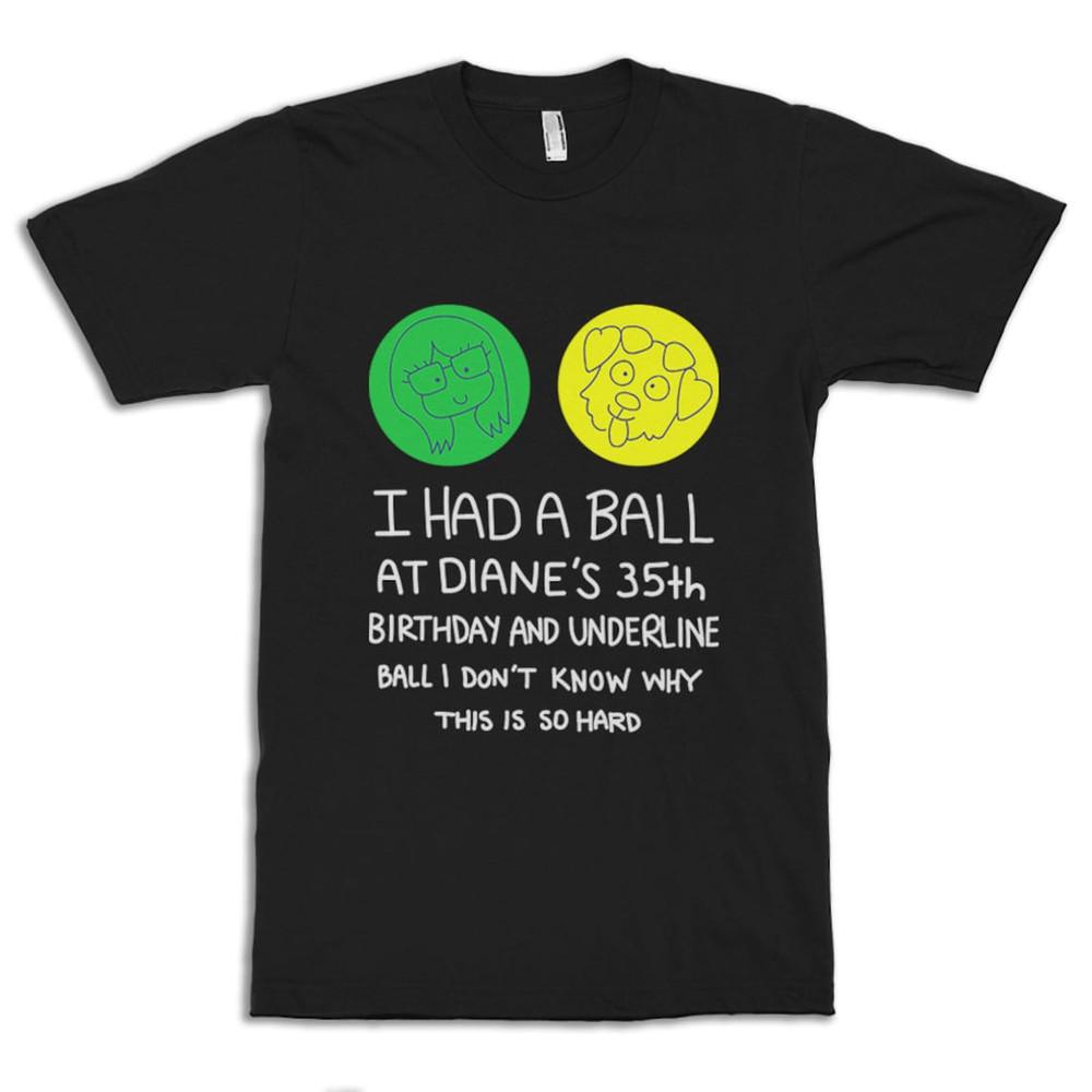 BoJack Horseman Diane's 35th Birthday  Unisex T Shirt