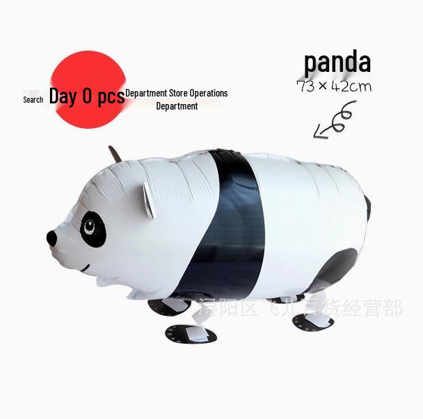 Cartoon Animal-Shaped Walking Pet Balloon for Children's Birthdays