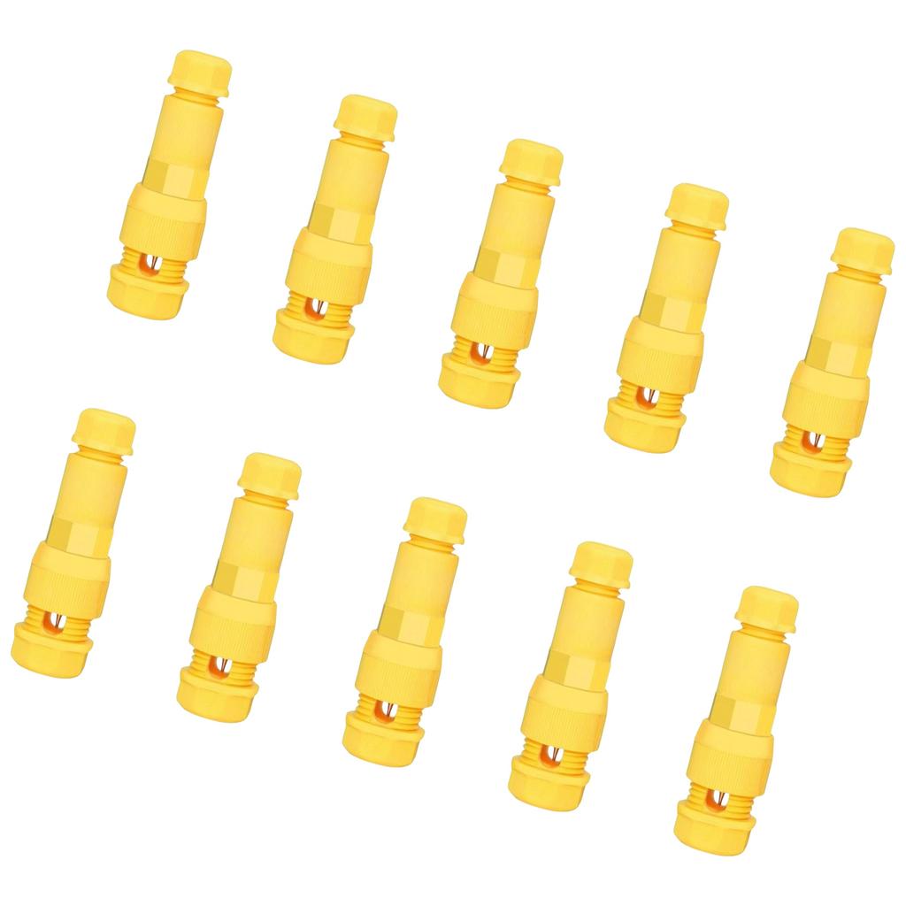 10Pcs Quick Piercing Connector Low Voltage Wire Connector Waterproof Crimp Wiring Terminal Quick Puncture Connector