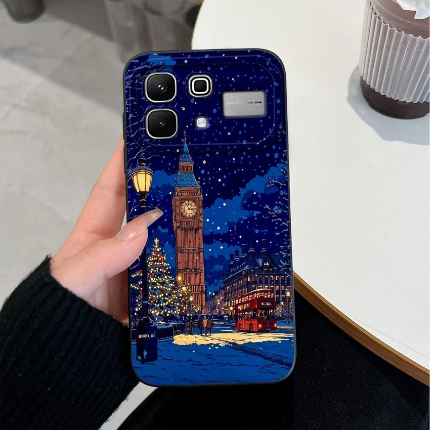 For Infinix Note 60 Pro Ultra 50 40 Pro+ 50X 50S 40X 30 Pro VIP 30i Note Edge Phone Cases Mystical Sun & Moon Art Camera Protection Lightweight Bumper