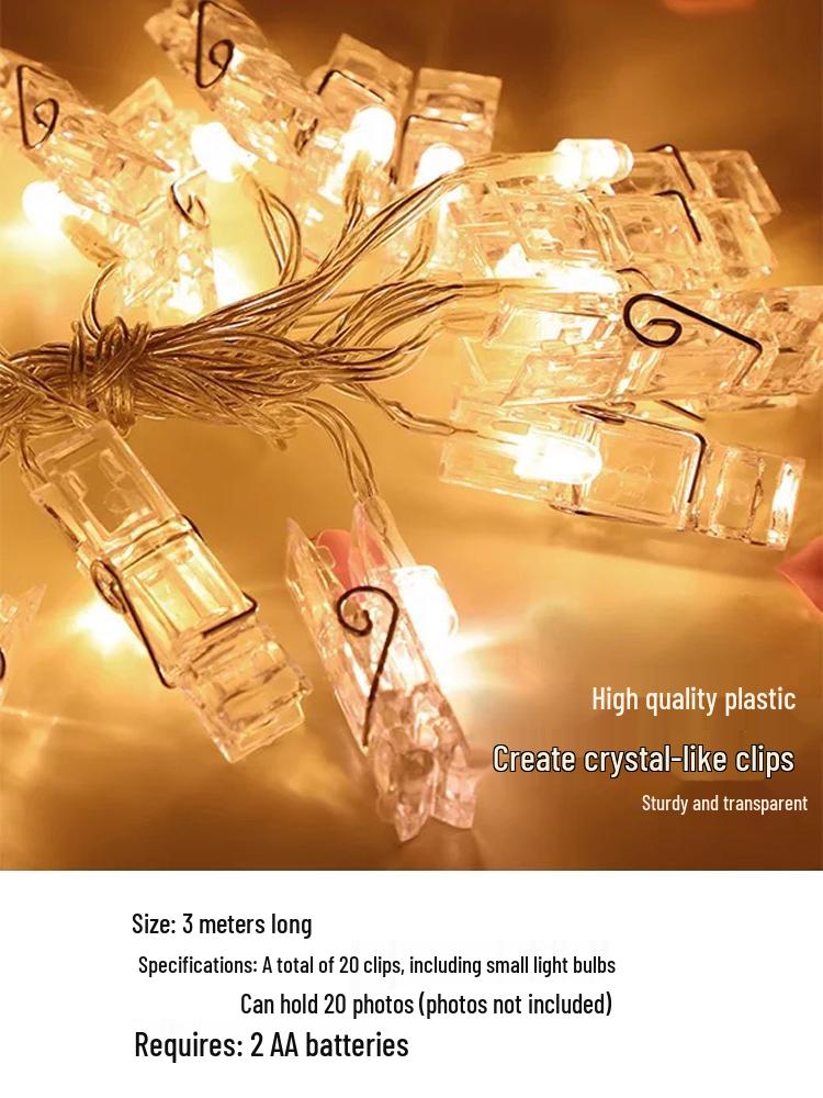 First Birthday Fairy Lights Decor: Photo Wall, Bunting, and Decorative Lights for a Happy Party