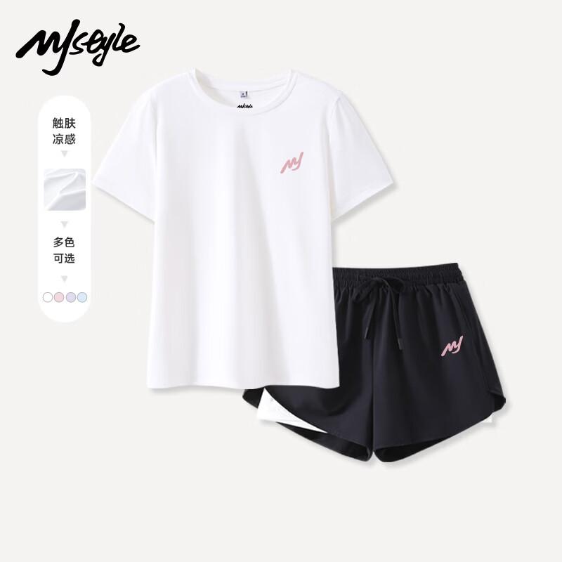 

MJ STYLE Женский летний комплект из быстросохнущих шорт 2026 XL