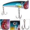 Artificial 7cm Plastic Fishing Hard Bait Floating Popper Fish Like Fishing Lures Accessory(5#)
