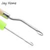 5pcs Different Size Latch Hook Kits Crochet Needle Hook Latch Hook Tool with Handle for Braid Hair Carpet Scarf Crafts