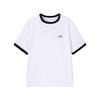 Li-Ning Fashionable Casual Versatile Breathable Comfortable Cultural Short Sleeve T-Shirt Women tops White AHSW862-1