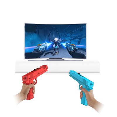 1 Par Empuñadura con Forma de Pistola Sense Joystick para Switch NS/NS OLED Controlador de Juego Gamepad