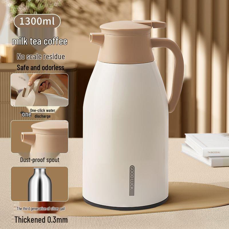 Large Capacity Insulated Thermos Flask for Home, Office & Dorm