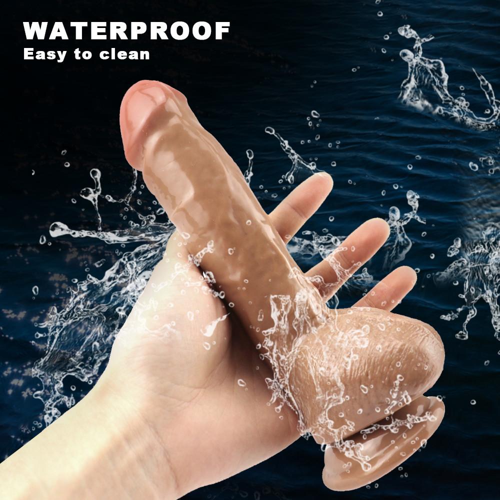 Brown Dildo for Women Suction Cup Realistic Wearable Penis Belt Sexual Harness Strap On Panties Anal Sex Toys for Lesbian Gay