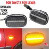 LED Dynamic Side Marker Turn Signal Light For Toyota Celica T20 23 Corolla Caldina Avensis Starlet Prius Fielder Verso Runx MR2