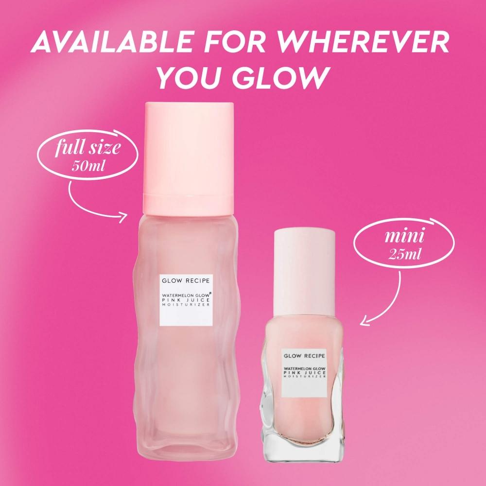 Glow Recipe Oljefri Återfyllningsbar Fuktkräm Vattenmelon Rosa Juice 1,69 Oz   50 ml