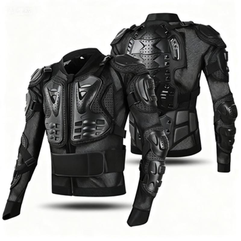 For Adventure Motorcycle, Men's Protective Armor Jacket, Adjustable Lightweight Chest Back Guard for Long Distance Touring