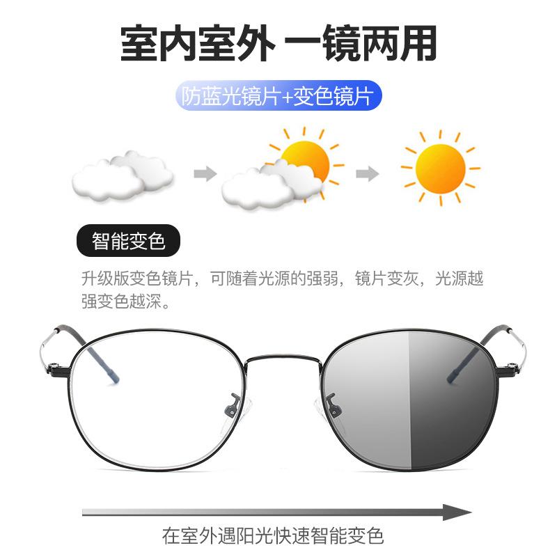 High-end reading glasses for the elderly, multi-focus bifocal reading glasses, anti-blue light reading glasses, new model reading glasses