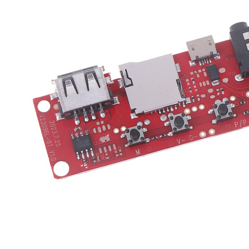 Bluetooth-Audioplatine mit Kabeln Bluetooth-Modul-Verstärkerplatine DIY-Bluetooth-Modul mit Ladeanschluss