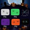 1-5PCS Halloween Decoration Spider Web Artificial Spider Web Stretchy Cobweb With Spider Horror Gothic Haunted House Home Decor