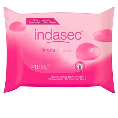Lingettes Intimes Indasec Clean And Fresh 20 Unités