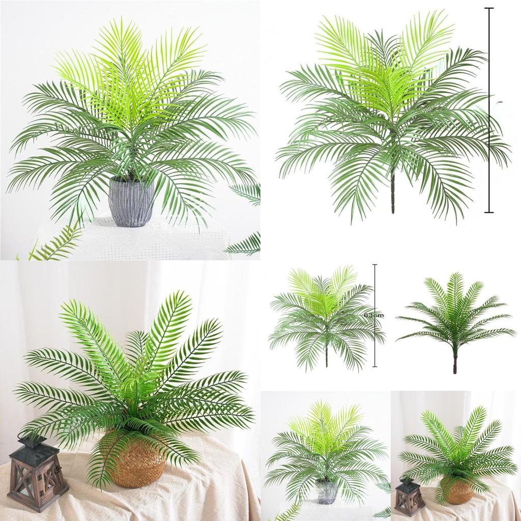 Planta Artificial Dypsis Lutescens Decorativa Con Hojas de Plástico Para Decoración de Bodas y Eventos