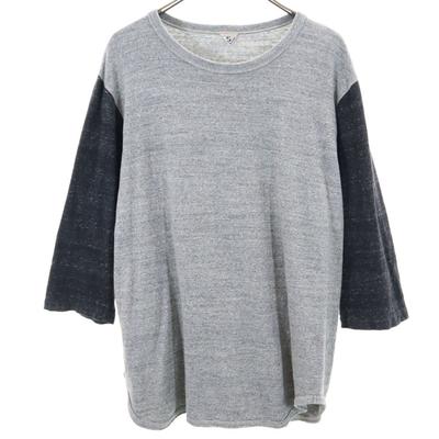 FilMelange Made In Japan 7 Minutes Sleeve Cut 5 Gray Men's Used