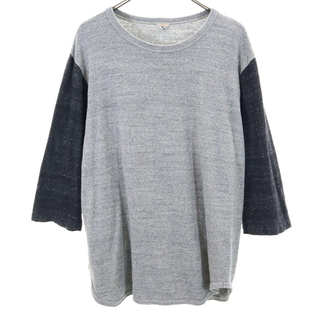 FilMelange Made In Japan 7 Minutes Sleeve Cut 5 Gray Men's Used