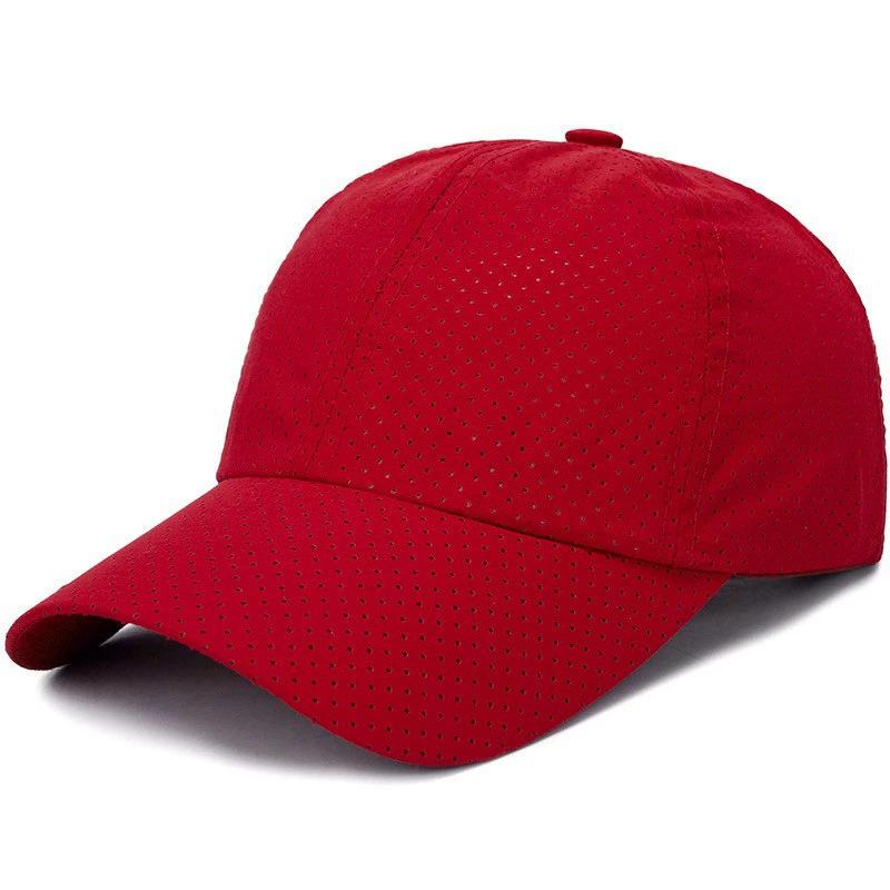 Hat Men Spring Summer Solid Color Mesh Cap Baseball Cap Women 2026 New Korean Edition Sunscreen Hat Mesh Breathable Peaked Cap