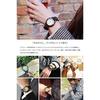 Little MagicAging Japan LeatherMade MovementMetal Allergy FriendlyWristwatch Mens Womens Clock Antique Style Old (Dark Brown M Size)