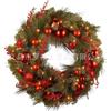 Christmas Wreath Door Hanging Decor Home Mall Window Party Festive Simulation Ornament