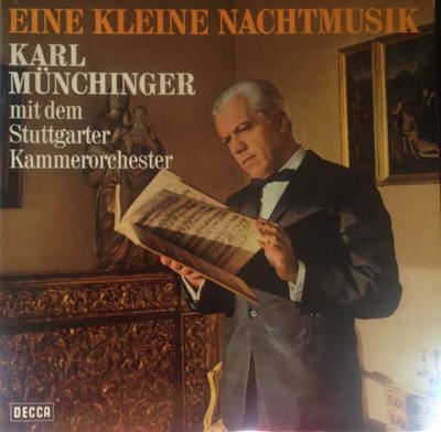 LP Record KARL MÜNCHINGER MIT DEM STUTTGARTER - Eine Kleine Nachtmusik SX21185M Decca 1976 Germany Classical Used