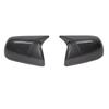Rearview Side Mirror Cover Fit For Toyota Sienna 2010 2011 2012 2013-2018  Wing Cap Outdoor Door View Case Trim Carbon Fiber