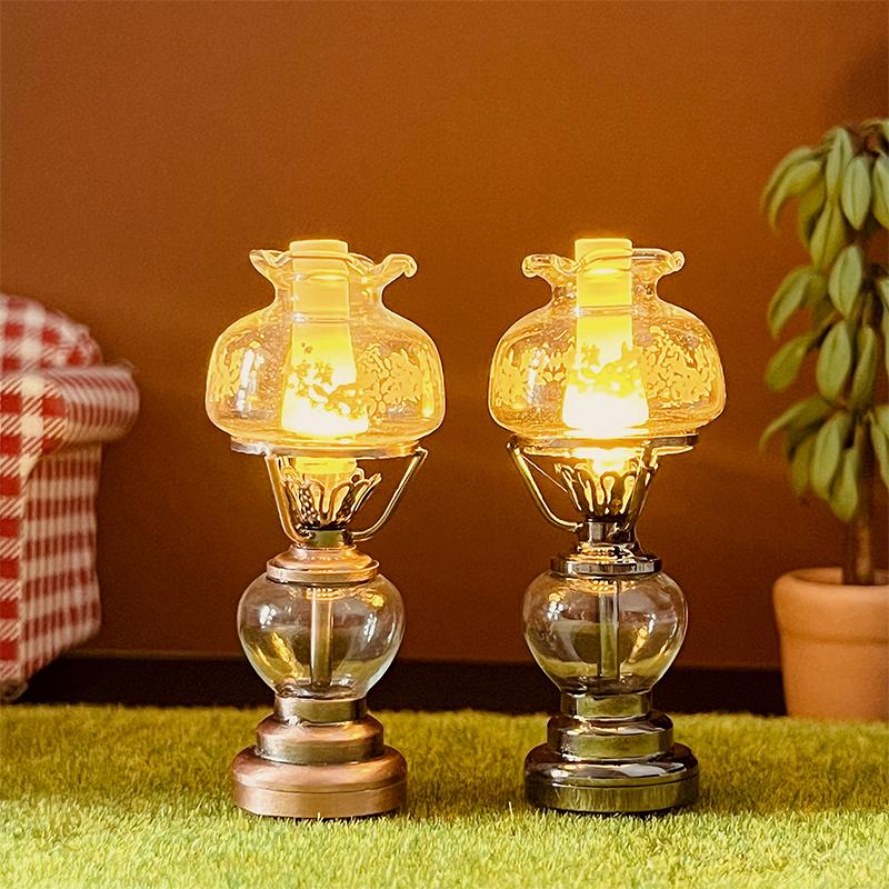 1:12 Puppenhaus Miniatur Led Licht Kerzenhalter Lampe Schreibtisch Lampe Hause Beleuchtung Modell Möbel Dekor Spielzeug Puppe Haus Zubehör