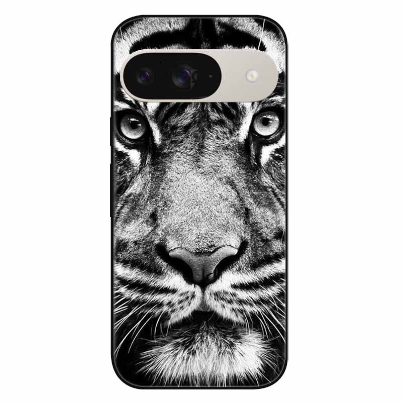 Funda For Google Pixel 9 / Pixel 9 Pro / Pixel 9 Pro XL Cases Soft Silicone Lion Cat Fashion Back Cover For Pixel 9 Pro XL Coque