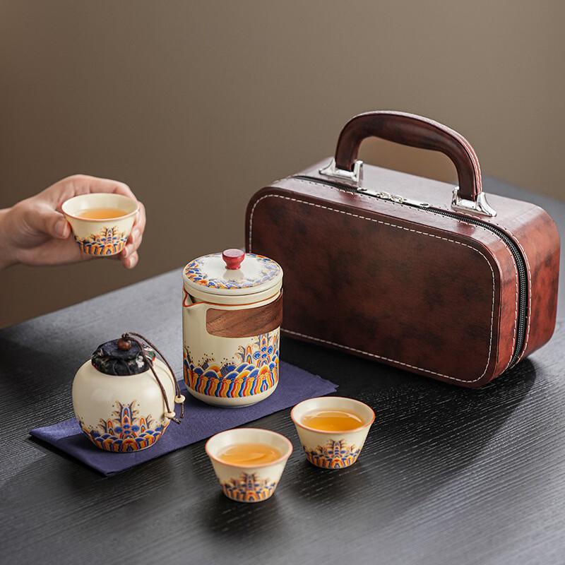 Ru Kiln Ceramic Gongfu Tea Set