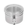 Stainless Steel Sealed Can Food Storage Container Airtight Canister for Dried Fruit Milk Powder Tea Small 900ml
