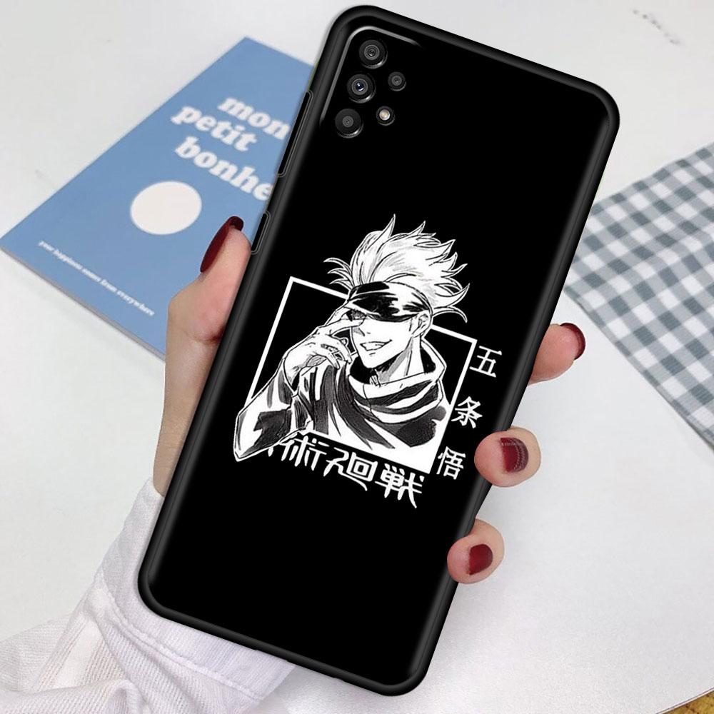 

Чехол для Samsung Galaxy A52 A12 A32 A51 A21s A71 A13 A53 A22 A31 A72 A03 A02s Shell Cute Jujutsu Kaisen Gojo Satoru Anime Samsung A02s