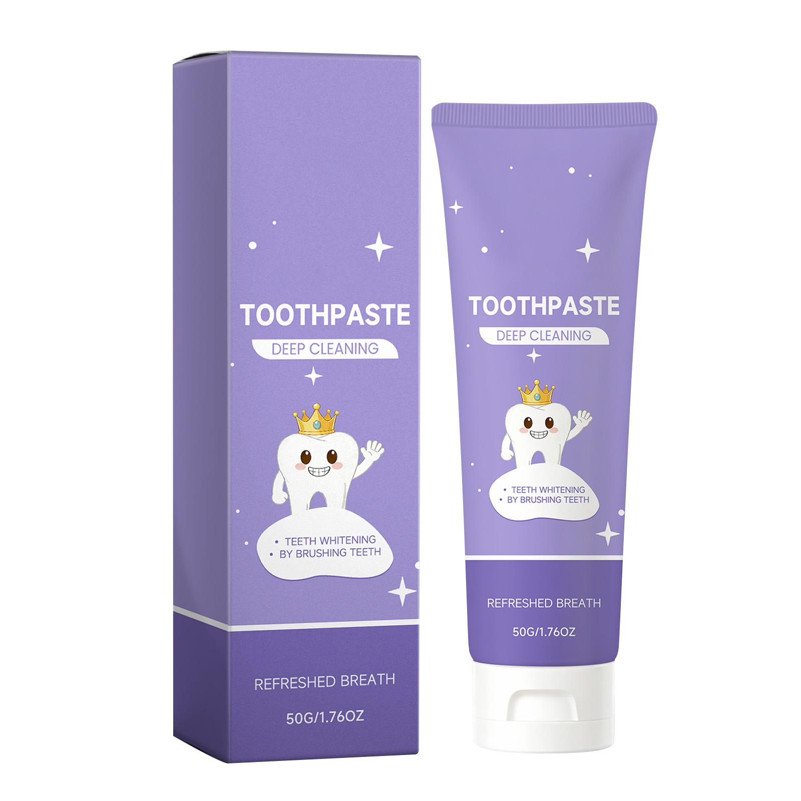 Herbal Toothpaste, Stain Remover Toothpaste, Reduces Tartar, Oral Odor (0g) белый