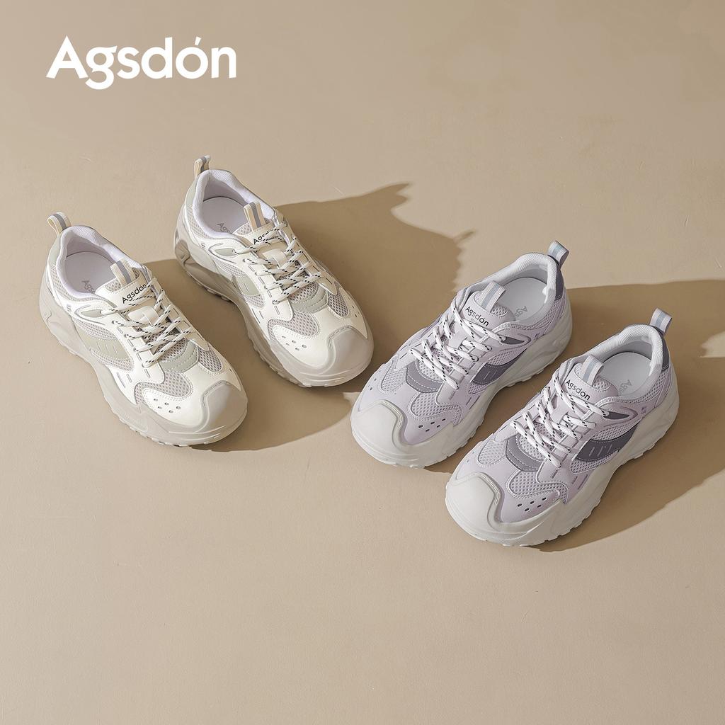 Augustine dad shoes new winter light platform small sports shoes purple casual shoes