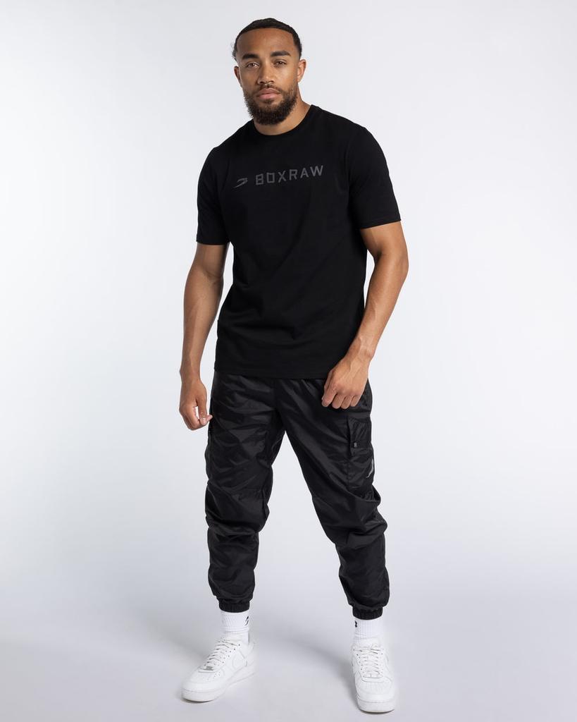BOXRAW A.B.C. T-Shirt Bxrw-Abct [Black/Black] (A Type)