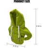 Car Gear Shift Knob Cover Hoodie Style Handbrake Handle Sleeve Cute Soft Plush Gear Lever Decoration for Auto Interior