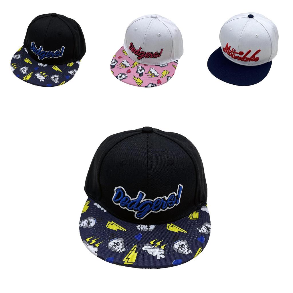 Bestickte Buchstaben Baumwoll-Baseballkappe mit atmungsaktivem Design für Sonnenschutz und Outdoor-Nutzung