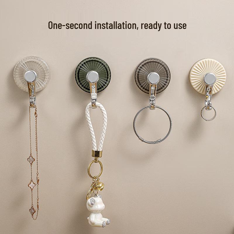 JINGRUIXIANG Handtuchhaken mit Saugnapf ohne Bohren