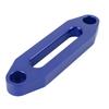Hawse Style Winch Fairlead 4.88in Standard Hole Pitch High Strength Aluminum Alloy 3000-4000 Lb Winch Fairlead for Automotive Anchor Cables Blue