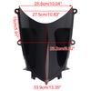Windshield WindScreen Fairing fit for Yamaha YZF-R7 2021-2025 Black