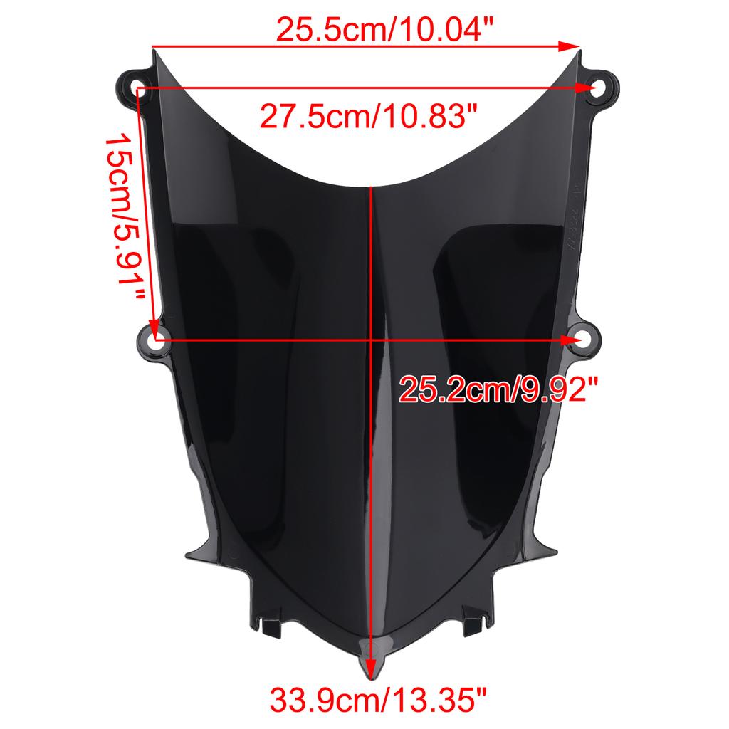 Windshield WindScreen Fairing fit for Yamaha YZF-R7 2021-2025 Black