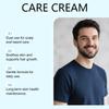 GleamXi Scalp and Beard Cream Gentle Nourishing Light Texture Beard Softening Daily Care 3.4 Fl Oz