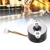 Round Stepper Motor Fit for Bambu Lab X1 P1P P1S 3D Printer Extruder 2 Phase 1.8 Step Angle 1A 36mm