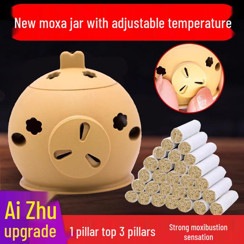 Portable Moxibustion Pot Set for Household and Children's Use